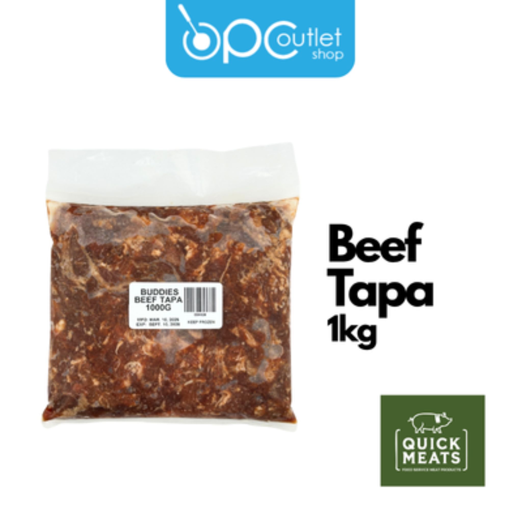 Quickmeats Beef Tapa 1 kg